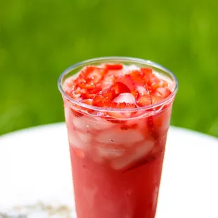 Strawberry Watermelon Agua Fresca