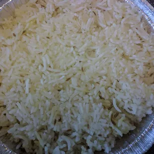 Plenty of rice for more than two people