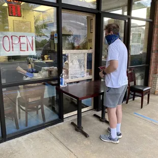Takeout window