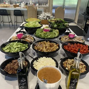 Delicious and healthy Salad Bar!