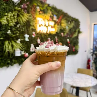 Ruby chocolate Latte