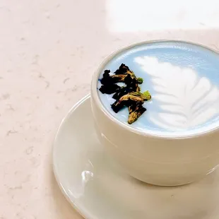 Butter Fly Tea latte