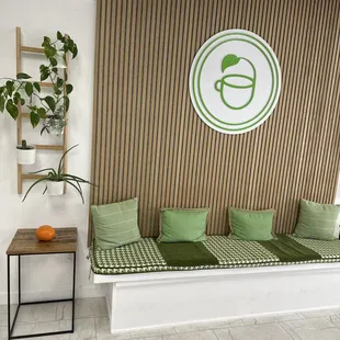 interior, sushi and sashimi