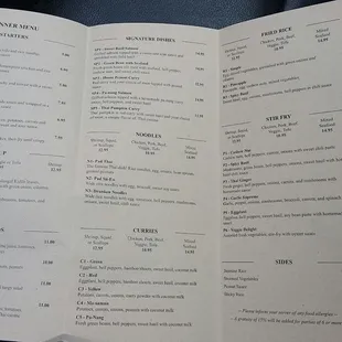 Menu Oct 2017 page #2
