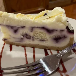 Blueberry cheesecake