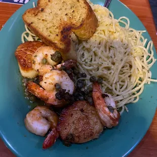 Seafood pasta