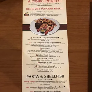 3rd Sunday of the month special menu