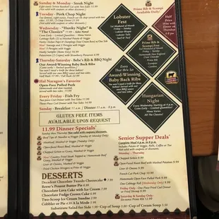 Menu pic