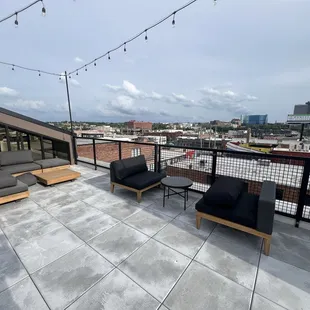 Rooftop patio