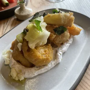 Green Tomato Tempura