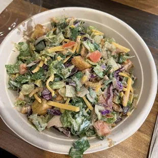 Ricky Bobby-Q salad