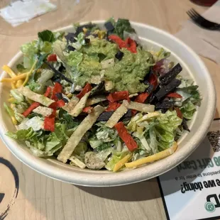 a bowl of salad