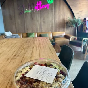 burritos and wraps, interior