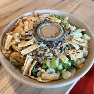Thai One On grain bowl