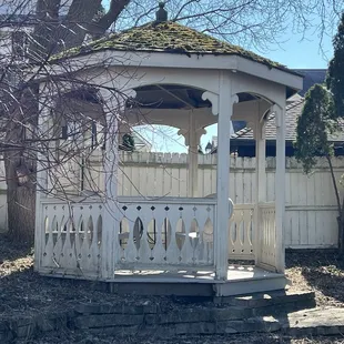 outside