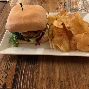 Fried Green Tomato Sandwich