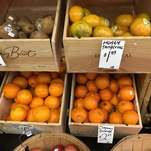 Honey tangerines? I'll try those!