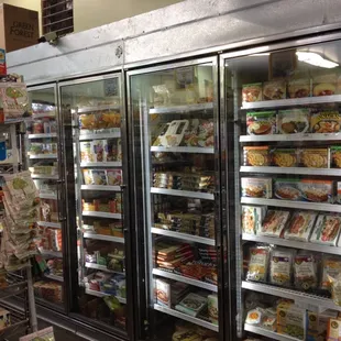 Frozen foods, too..