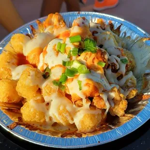 Buffalo Chicken Tots