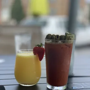 Mimosa and Bloody Mary