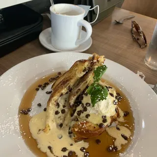 Cookie Dough Stuffed French Toast