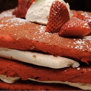 Red Velvet Pancakes