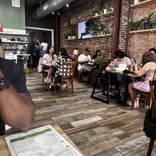 a man sitting at a table