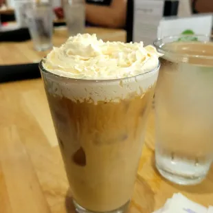 Iced coffee