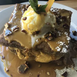 Cookie Dough Stuffed French Toast