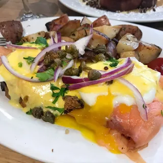 Pastrami Lox Benedict