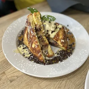 Cookie dough French toast