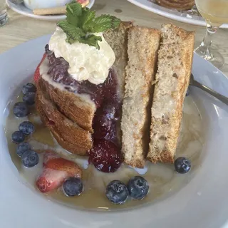 Vegan Creme Brulee French Toast