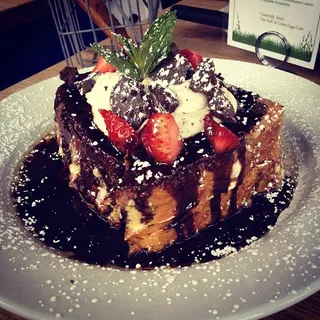 Cookie Dough Stuffed French Toast