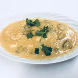 Coconut prawns