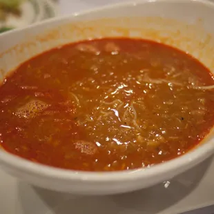 Moo Hinga (fish chowder)
