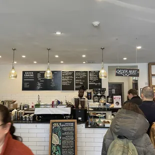 customers sitting at the counter