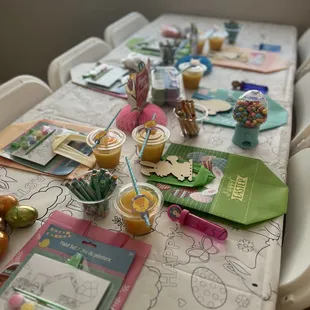 Easter 2024 - rented 14 chairs &amp; table