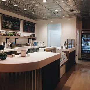 Clean and cute bar!