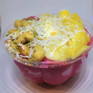 Our tropical smoothie bowl
