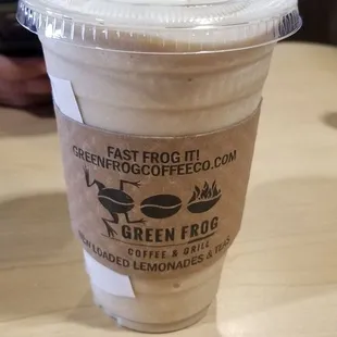 Hazelnut Frappe