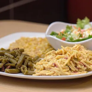 pasta dish, pasta, food