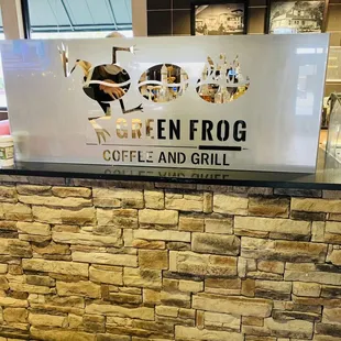 the front of the restaurant