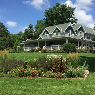 Green Gables Inn at Greatful Acres.  Your seat on the porch is waiting.