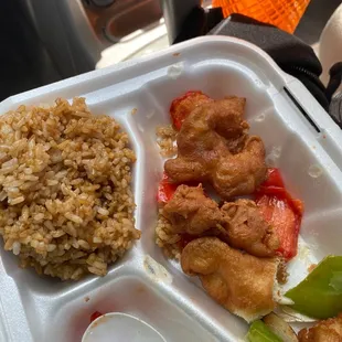 Sweet and sour Chicken