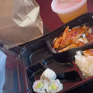 J34. Teriyaki chicken bento Japanese Bento Lunch Box