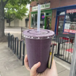 Protein smoothie modified for allergies