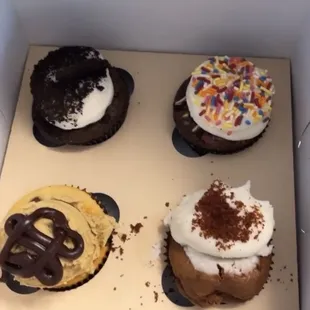 Bottom right is the red believe it or not it was completely falling part even tried turning in the picture so it would look better