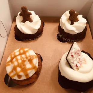 Green Goodies:  Gingerbread, Salted Caramel, &amp; Chocolate Peppermint