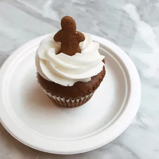 Gluten free Gingerbread cupcake