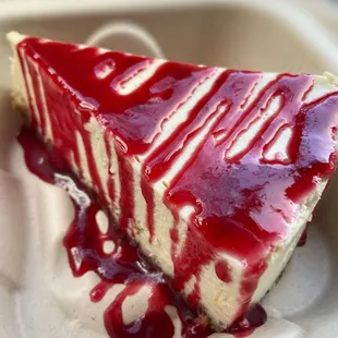 New York Blackberry Cheesecake